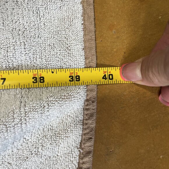 Vintage Jay Franco Beach Towel Reversible Island Palm Tree 69” Egyptian Cotton - Picture 6 of 6